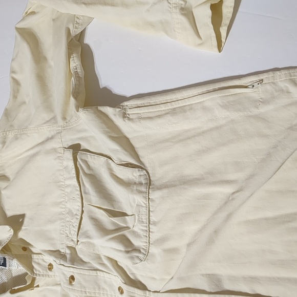 The North Face long sleeve vented hiking camp outdoors men size M - Picture 6 of 9